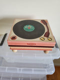 Large Record Player Treasure/Prayer box
